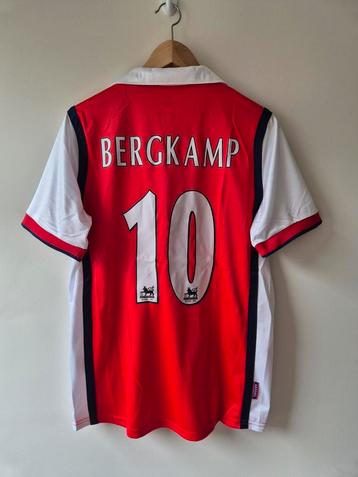 Nieuw Nike Arsenal shirt 1998/1999 Bergkamp 10 maat medium beschikbaar voor biedingen