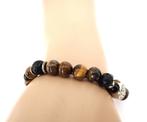 Armband van tijgeroog, Verzenden, Zo goed als nieuw, Overige kleuren, Overige materialen