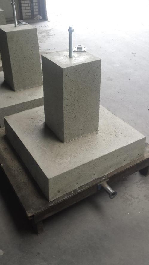Te koop:betonpoeren,stiepen,draadankers, opstort., Huis en Inrichting, Haarden, Nieuw, Overige soorten, Ophalen of Verzenden