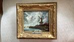 van Ruysdael … 1629 .. 1682 / afmeting 18.5x17 cm oliegrafie, Ophalen of Verzenden