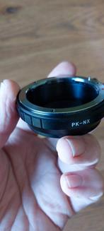 Verloopring van Pentax bajonet naar Samsung NX., Ophalen of Verzenden, 50 tot 60 mm, Zo goed als nieuw, UV-filter