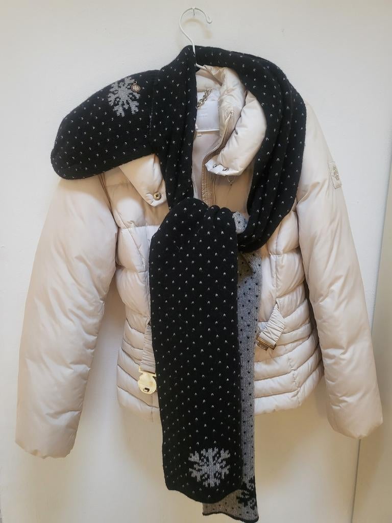 Elisabetta Franchi Jack, Sjaal en Muts - Maat 38, Kleding | Dames, Jassen | Winter, Zo goed als nieuw, Maat 38/40 (M), Ophalen of Verzenden