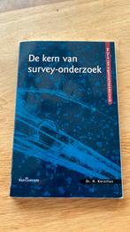 H. Korzilius - De kern van survey-onderzoek, Ophalen of Verzenden, Zo goed als nieuw, H. Korzilius, Sociale wetenschap
