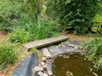 Vijverbrug, brug, 270cm., Tuin en Terras, Ophalen, Gebruikt