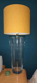 Glazen tafellamp, Ophalen, Zo goed als nieuw, Minder dan 50 cm