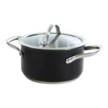BK Purity Kookpanen 16 en  24 cm Zwart nieuw in doos. beschikbaar voor biedingen