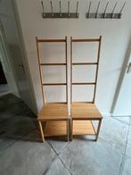 Stoel met handdoekenrek van bamboo, Huis en Inrichting, Ophalen, Minder dan 50 cm, 100 tot 150 cm, Overige typen