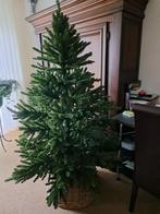 Kunst kerstboom   185 compleet  met mand en verlichting, Ophalen, Zo goed als nieuw