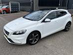 Volvo V40 1.6 D2 R-Design Leer Pano Navi Camera 3 mnd Garant, Voorwielaandrijving, Euro 5, Gebruikt, Zwart