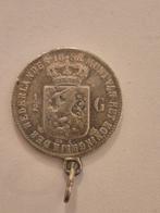 Wilhelmina 1/2 Gulden 1898 - Hanger, Ophalen of Verzenden