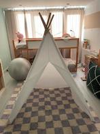 Tipi tent wit met hout, Ophalen