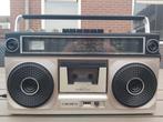 Ghettoblaster Crown CSC-830L radio cassette japan 1980, Audio, Tv en Foto, Radio's, Ophalen, Zo goed als nieuw, Radio