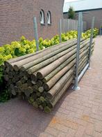 Partij Palen - 3.5m Lang, 6-8cm Doorsnede, Tuin en Terras, Palen, Balken en Planken, Ophalen, Gebruikt, Palen