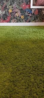 vloerkleed hoogpolig Ikea HAMPEN groen, Huis en Inrichting, Ophalen, 100 tot 150 cm, Zo goed als nieuw, Comfortabel