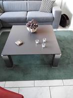 Moderne vierkante salontafel, Huis en Inrichting, Tafels | Salontafels, Ophalen, Kunststof, 50 tot 100 cm, Vierkant