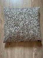 Luxe sierkussen Claudi 45x45 fluweel & glans met print, Ophalen of Verzenden, Zo goed als nieuw, Vierkant