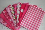 roze lapjes 2, Nieuw, Ophalen of Verzenden, 30 tot 120 cm, Katoen