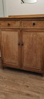 Oud houten kastje, Ophalen, Gebruikt, 100 tot 150 cm, 50 tot 100 cm