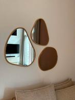 Set van 3 Ibiza Spiegels, Huis en Inrichting, Woonaccessoires | Spiegels, Minder dan 50 cm, Ophalen of Verzenden, Zo goed als nieuw