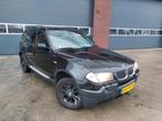 BMW X3 2.0d High Executive 4WD Airco/ECC/Navigatie/Leer UNIE, Auto's, BMW, Zwart, 4 cilinders, Zwart, Bedrijf