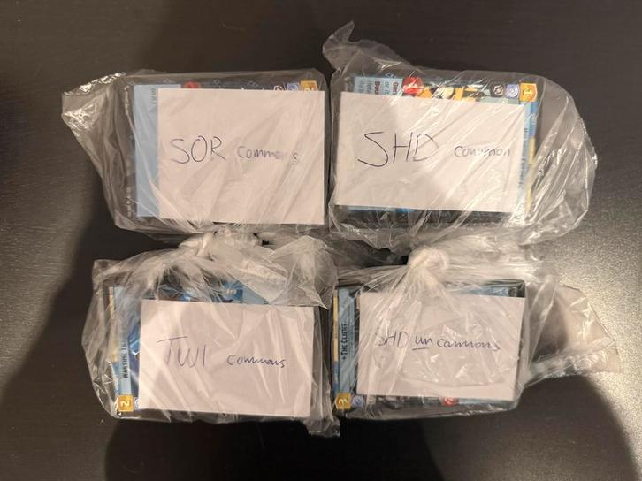 Star Wars Unlimited Complete Commons/Uncommons Sets, Hobby en Vrije tijd, Verzamelkaartspellen | Overige, Nieuw, Meerdere kaarten