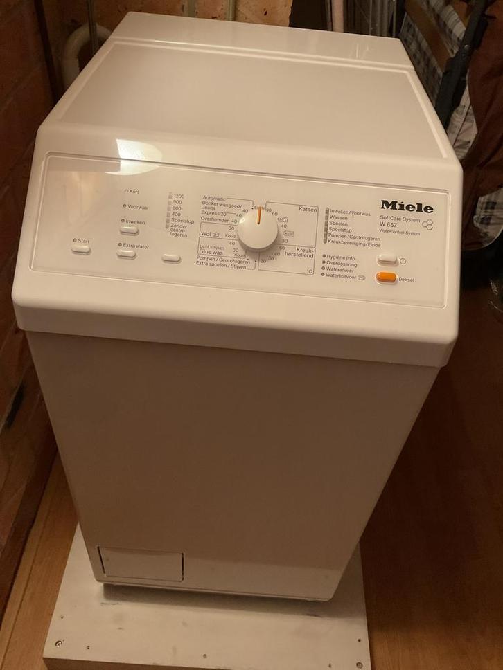 Mooie Wasmachine te Koop!, Witgoed en Apparatuur, Wasmachines, Gebruikt, Bovenlader, 4 tot 6 kg, 85 tot 90 cm, Minder dan 1200 toeren