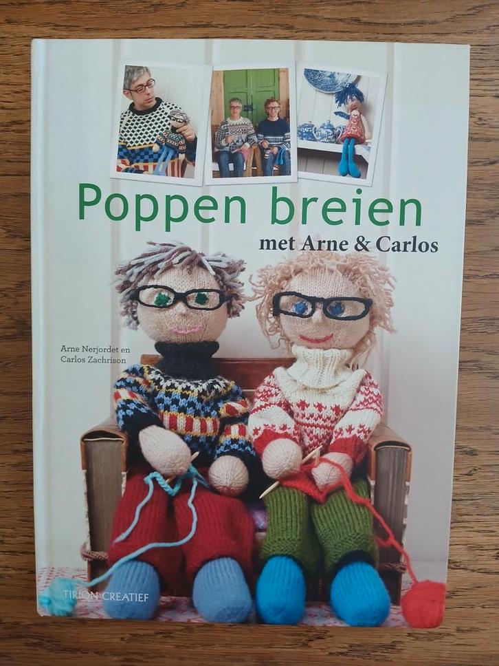 Arne Nerjordert - Poppen breien, Boeken, Hobby en Vrije tijd, Zo goed als nieuw, Poppen maken, Ophalen of Verzenden