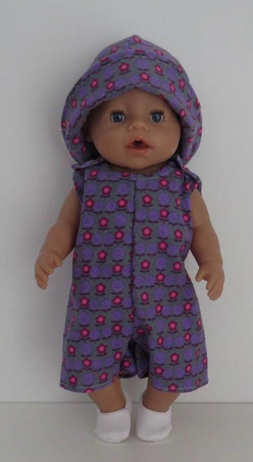 poppenkleertjes babypop born 43cm (strandpakje met hoedje ), Kinderen en Baby's, Speelgoed | Poppen, Nieuw, Babypop, Verzenden