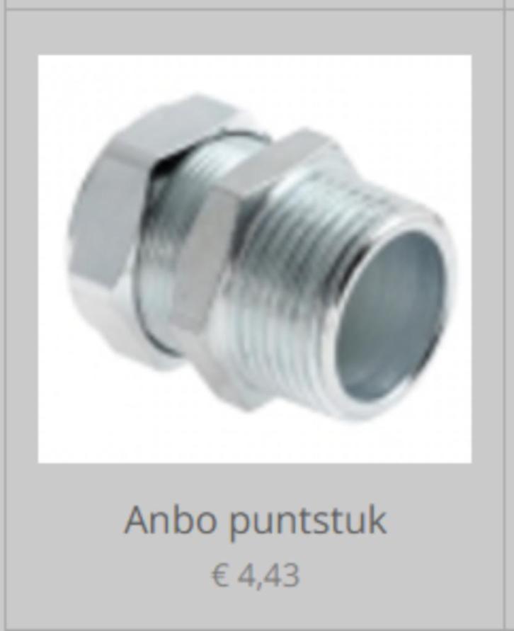 Anbo puntstuk, Doe-het-zelf en Verbouw, Sanitair, Nieuw, Overige typen, Ophalen of Verzenden