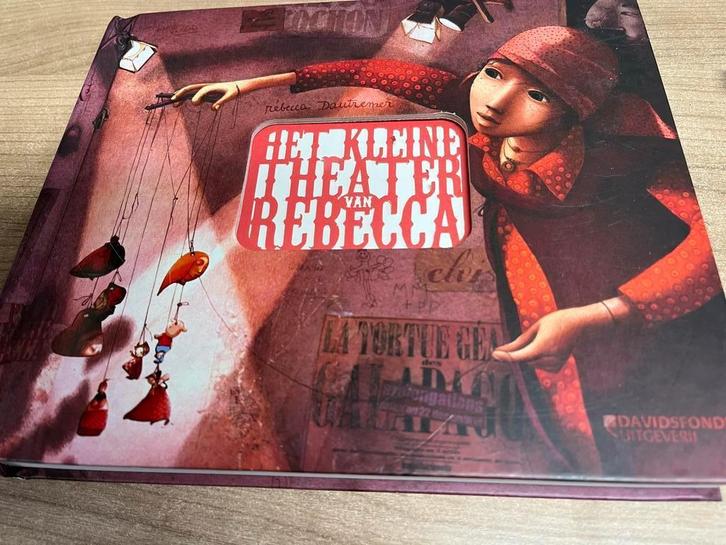 Rebecca Dautremer - Het kleine theater van Rebecca, Boeken, Prentenboeken en Plaatjesalbums, Zo goed als nieuw, Ophalen of Verzenden