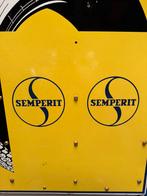 SEMPERIT banden emaille reclamebord, Reclamebord, Gebruikt, ., Ophalen of Verzenden
