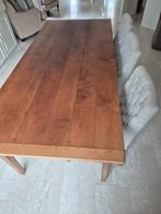Degelijke Notenhouten tafel, 200 cm of meer, Zo goed als nieuw, Rechthoekig, 50 tot 100 cm