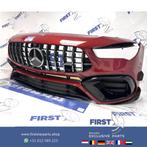 W118 CLA 45 CLA45S AMG GT VOORBUMPER GEEL COMPLEET CLA45 AER, Gebruikt, Voor, Mercedes-Benz, Ophalen of Verzenden