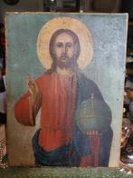Antieke ikoon icon icoon 32 bij 24cm, Ophalen of Verzenden