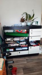 Retro wandmeubel, Ophalen, Gebruikt