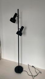 Stalamp zwart, Huis en Inrichting, Lampen | Vloerlampen, Ophalen of Verzenden, Gebruikt, Metaal, 150 tot 200 cm