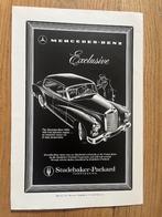 Mercedes-Benz 300d vintage originele advertentie, Ophalen of Verzenden, Gelezen, Mercedes