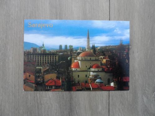 Ansichtkaart Sarajevo Gazi Husrev-Begmoskee, Bosnia, Verzamelen, Militaria | Algemeen, Landmacht, Overige typen, Nederland, Verzenden