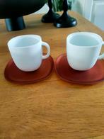 Nespresso lungo kop en schotel, Huis en Inrichting, Keuken | Servies, Ophalen of Verzenden, Zo goed als nieuw, Overige stijlen