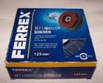 Ferrex set van 4 Lamellen schijven. Nieuw in verpakking., Doe-het-zelf en Verbouw, Gereedschap | Slijpmachines, Ophalen of Verzenden