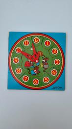 Vintage simplex puzzel leren klokkijken, Ophalen of Verzenden, Gebruikt, Van hout