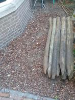 8 Boompalen, Tuin en Terras, Ophalen, Gebruikt, Minder dan 180 cm, Palen