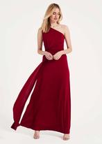 Phase Eight elegante vrouwelijke lange jurk in rood maat 38, Nieuw, Phase Eight, Maat 38/40 (M), Onder de knie