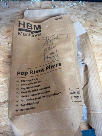HBM Pneumatische Popnageltang - Nieuw! beschikbaar voor biedingen
