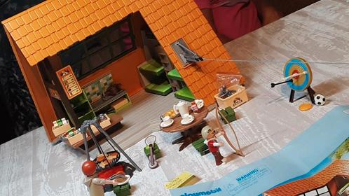 6887 oranje vakantie puntvilla., Kinderen en Baby's, Speelgoed | Playmobil, Zo goed als nieuw, Complete set, Ophalen of Verzenden