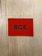 1st Canadian Infantry Division RCE canvas embleem, Verzamelen, Militaria | Tweede Wereldoorlog, Ophalen of Verzenden