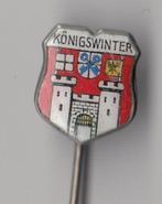 Duitsland Königswinter stadswapen speldje, Verzamelen, Speldjes, Pins en Buttons, Gebruikt, Niet vindbaar, Niet vindbaar, Speldje of Pin