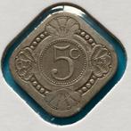 5 Cent / Vierkante Stuiver uit 1913 van Wilhelmina, Verzenden, Koningin Wilhelmina, 5 cent, Losse munt
