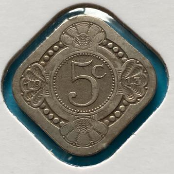 5 Cent / Vierkante Stuiver uit 1913 van Wilhelmina beschikbaar voor biedingen
