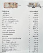 Eriba Touring 530 als nieuw met veel accessoires, Schokbreker, Treinzit, Tot en met 3, Particulier
